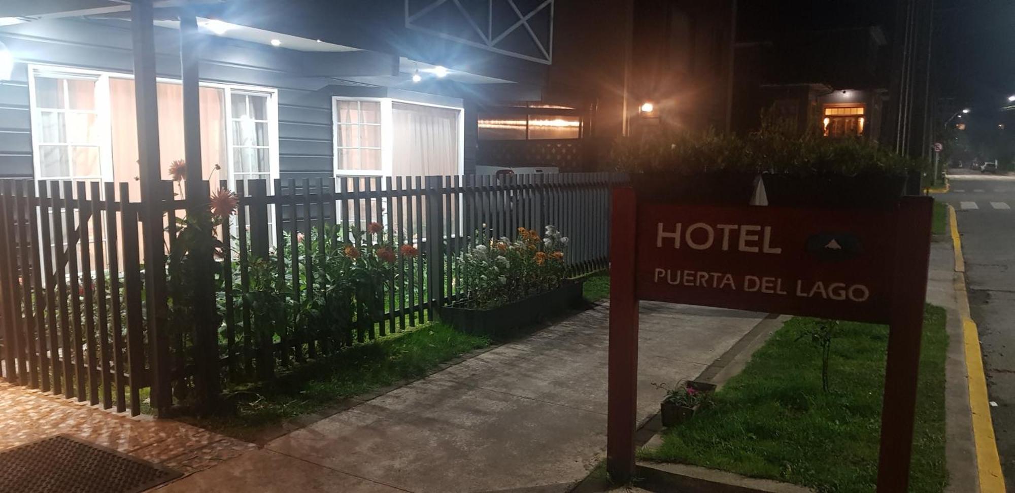 Hotel Puerta Del Lago Puerto Varas Exteriör bild